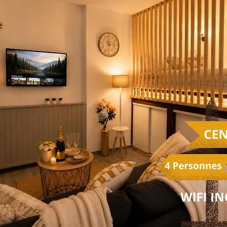 Le Cocon Champagne - Duplex 4 Pers 아파트 *